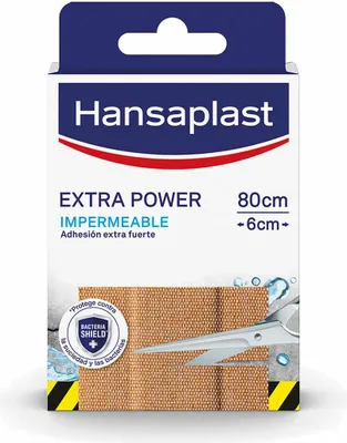 Obrázok produktu pre Hansaplast Extra Strong 80cmx6cm 8 kusov