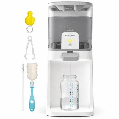 Produktbild von Babykostwärmer Pro - Automatischer Flaschenzubereiter - Baby Milch Maschine - Fläschchen fertig in Sekunden - mit 4 Temperatureinstellungen, KI-generiertes Bild