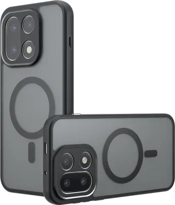 Obrázek produktu pro Pouzdro MagSafe pro OnePlus 15 Armor TPU Plastic Hybrid Protection Cover Black