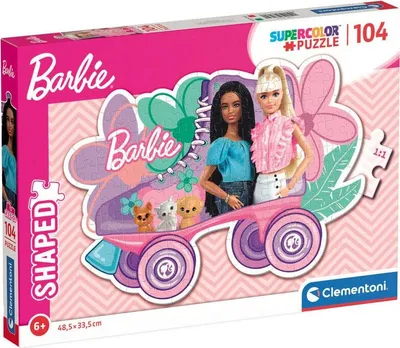 Produktbild von CLEMENTONI Barbie Konturenpuzzle 104 Teile