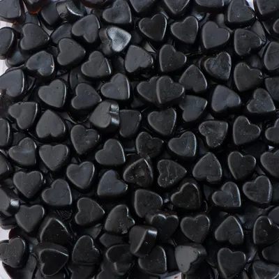 Produktbild von De Bron Zoute Hartjes Zuckerfreie Salzige Lakritz Herzen 1 kg