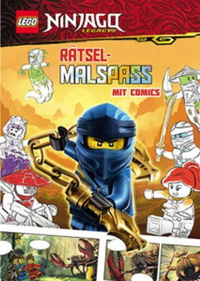 Produktbild von LEGO® NINJAGO® - Rätselmalspaß mit Comics