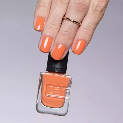Obrázek produktu pro CATRICE GEL AFFAIR, Oranžová, Sunset Sorbet, Neprůhledný, Láhev, Kartáč, Ženy