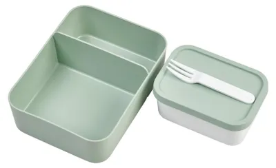 Produktbild von Mepal Bento-Einsatz für Lunchbox Take a Break Large | Nordic Sage | praktischer Facheinsatz für getrennte Aufbewahrung | BPA-frei | spülmaschinenfest | ideal für Snacks & Meal Prep