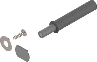 Produktbild von BLUM TIP-ON für Türen 956.1004 Kurzversion mit Magnet, platingrau