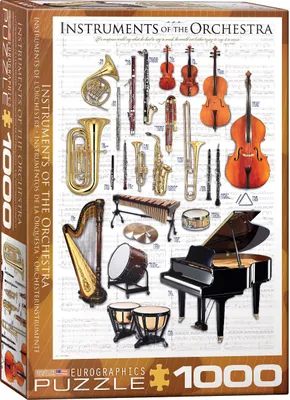 Produktbild von 1000 Teile Puzzle Instrumente des Orchesters