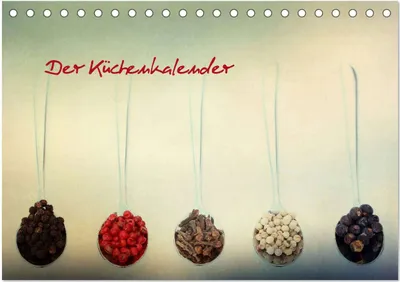 Produktbild von Der Küchenkalender (Tischkalender 2025 DIN A5 quer), CALVENDO Monatskalender