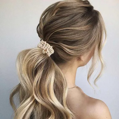 Produktbild von 3 Stück elastische Haargummis für Damen und Mädchen - Haaraccessoires für Damen - Zeremonie