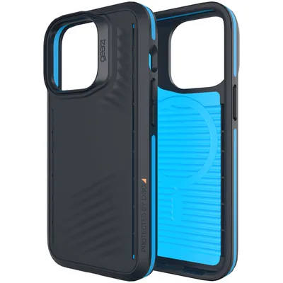 Produktbild von GEAR4 Vancouver Snap, Cover, Apple, iPhone 13 Pro, 15,5 cm (6.1"), Schwarz, Blau
