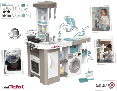 Produktbild von Tefal Küchenzeile mit Waschmaschine 2 in 1
