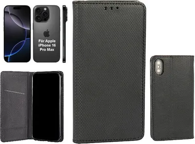 Produktbild von BookCase - Apple iPhone 16 Pro Max - SMART DIARY black