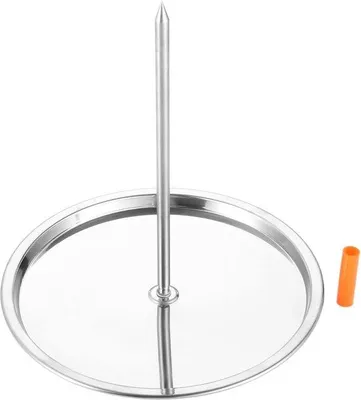 Image de Barbecue vertical en acier inoxydable pour la viande, 19 x 19 x 21 cm