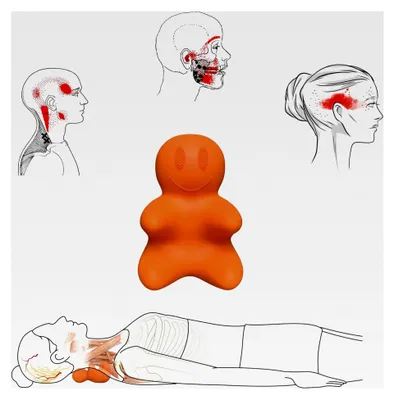 Produktbild von Triggerpunkt-Massagepuppe für Tiefengewebemassage und myofasziale Entspannung bei Nacken- und Rückenschmerzen
