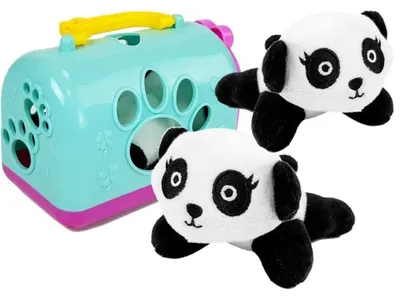 Immagine prodotto di Piccolo panda con la mascotte del trasportatore