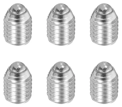 Kugelkopfdruckschrauben M10x12 mm, 304 Edelstahl, 6 Stück