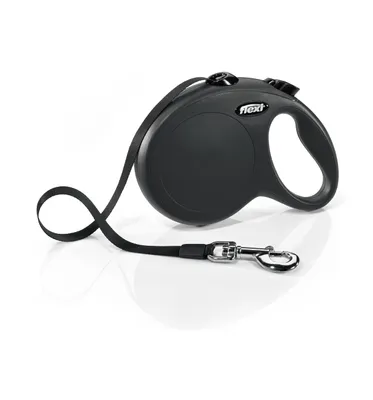 Produktbild von flexi New Classic L Gurt 5 m schwarz