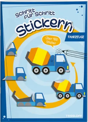 Produktbild von Stickern Schritt für Schritt. Fahrzeuge