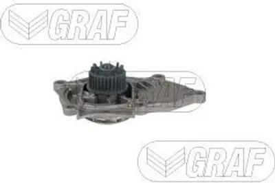 Produktbild von GRAF Kühlmittelpumpe Wasserpumpe für VW Polo Schrägheck (6R1, 6C1) PA1367