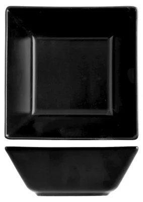 Produktbild von H&h 6er Set Osaka Schalen, schwarz, Steingut, 13cm