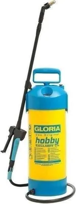 Obrázek produktu pro Tlakový postřikovač, 5 l, GLORIA Hobby Exclusiv, teleskopická trubice 1 m, 3 bar