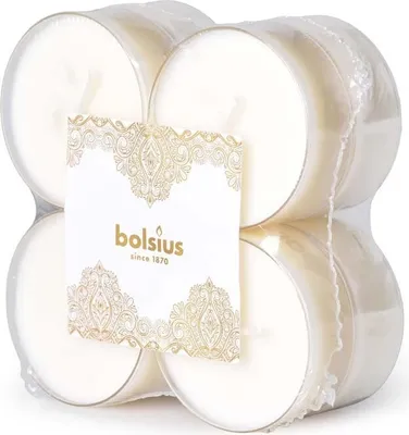 Zdjęcie produktu dla Bolsius Podgrzewacze zapachowe Maxi 8szt, Złota koronka