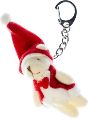 Produktbild von Weihnachtsmann Teddybär Teddy Schlüsselanhänger Miniblings Plüsch Weihnachten