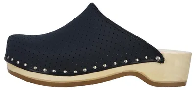 Produktbild von Berkemann Standard-Toeffler Clogs Robuste Holz-Clogs mit genagelten Schäften, Perforiertes Leder für hohe Atmungsaktivität, Schockabsorbierende Sohle für optimale Dämpfung