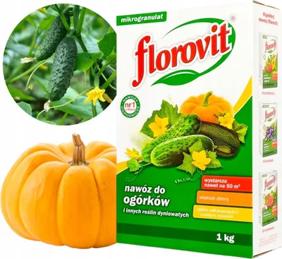 Produktbild von Dünger für Kürbis - 1 kg - Granuliert - Fördert Wachstum und Ertrag - Für Gemüse und Melonen