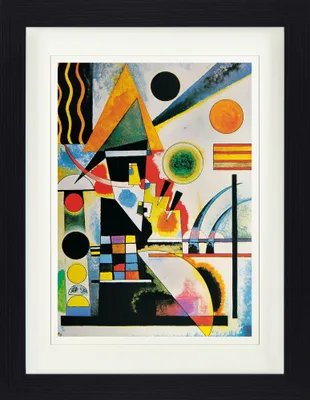 Produktbild von Wassily Kandinsky Gerahmtes Bild Mit Edlem Passepartout | Wand-Bilder | Im Bilderrahmen - Balancement, 1925 (40 x 30 cm)