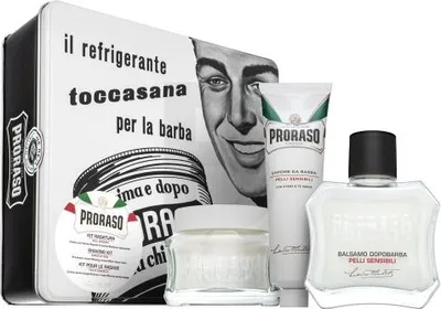 Immagine prodotto di Proraso dárková sada Vintage Selection Beard Care Sensitive Kit 100 ml + 100 ml + 150 ml
