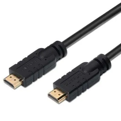 Produktbild von AISENS A119-0105, 25 m, HDMI Typ A (Standard), HDMI Typ A (Standard), 3D, 10,2 Gbit/s, Schwarz