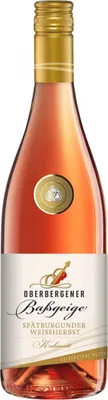 Produktbild von 2016 Oberbergerner Bassgeige Spätburgunder Weißherbst Kabinett Rose 0,75 l halbtrocken