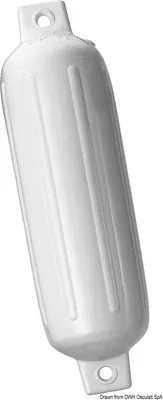 Zdjęcie produktu dla Odbój odbijacz Polyform G4 biały Osculati 33.509.04