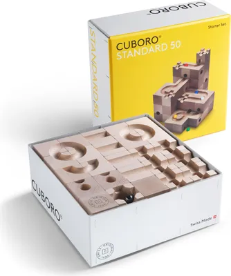 Obrázok produktu pre Cuboro STANDARD 50, Stohovacie bloky, 5 rok / roky, Drevo, 55 kusov