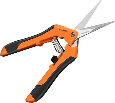 Obrázek produktu pro Zahradní nůžky s čepelemi o délce 165 cm, oranžové, balení po 2 kusech, nerezová ocel