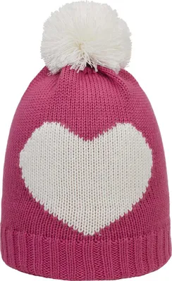 Produktbild von Döll Mädchen Wintermütze Rosa mit Bommel, 100%.Polyacryl