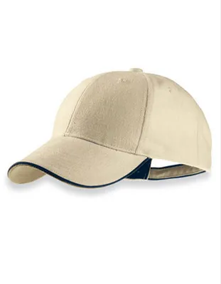Produktbild von Atlantis  | Pilot Piping Sandwich Cap / Kappe / Mütze / Hut - Farbe: Natural/Navy/Natural - Größe: One Size