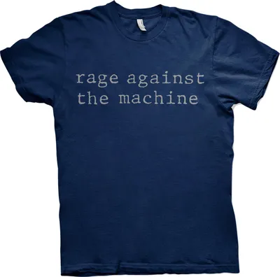 Produktbild von Rage Against the Machine - T-Shirt für Herren/Damen Uni RO7876 (M) (Marineblau)