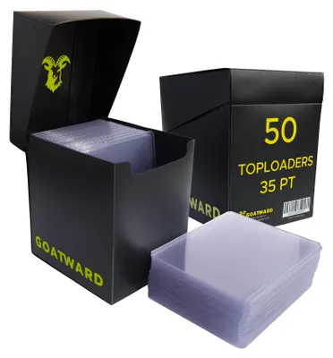 Produktbild von Goatward - Toploaders Box Black 35 pt (50 ct.)