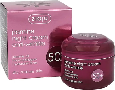 Produktbild von Ziaja Jasmin Anti-Falten Nachtcreme 50+  50 ml