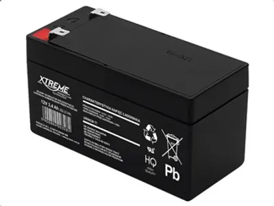 Obrázek produktu pro Baterie olověná 12V / 3,4Ah, Xtreme 82-214 gelový akumulátor