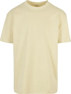 Immagine prodotto di Build Your Brand BY102 | T-shirt oversize pesante da uomo - Colore: giallo tenue - Taglia: S