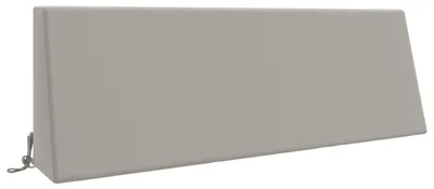 Productafbeelding van Rugkussen SOEST 100% Polyester Grijs 120 x 20 x 40 cm
