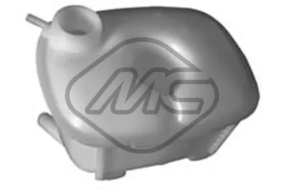 Obrázok produktu pre Metalcaucho vyrovnávacia nádrž chladiacej kvapaliny pre VW GOLF II (19E, 1G1) chladiaca kvapalina 31011