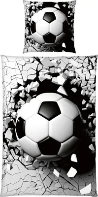 Produktbild von 3D Fußball Bettwäsche