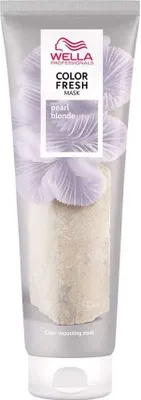 Produktbild von Wella Color Fresh Mask, Blond, Pearl Blonde, 150 ml, Weiblich, Alle Haare, Tube