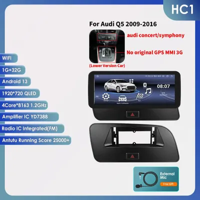 Obrázek produktu pro Autorádio s multimediální funkcí, přehrávač videa, GPS navigace, 2DIN, systém Android, dotykový displej a Bluetooth