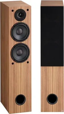 Immagine prodotto di Acoustique Quality WEGA 53 - Set di diffusori da pavimento a due vie e 200 W / Noce