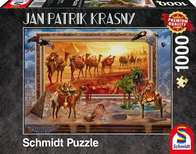 Produktbild von 1000 Teile Schmidt Spiele Puzzle Jan Patrik Krasny Die Wüste Leben 59338