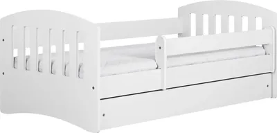 Zdjęcie produktu dla Łóżko dziecięce CLASSIC 1 180x80 białe